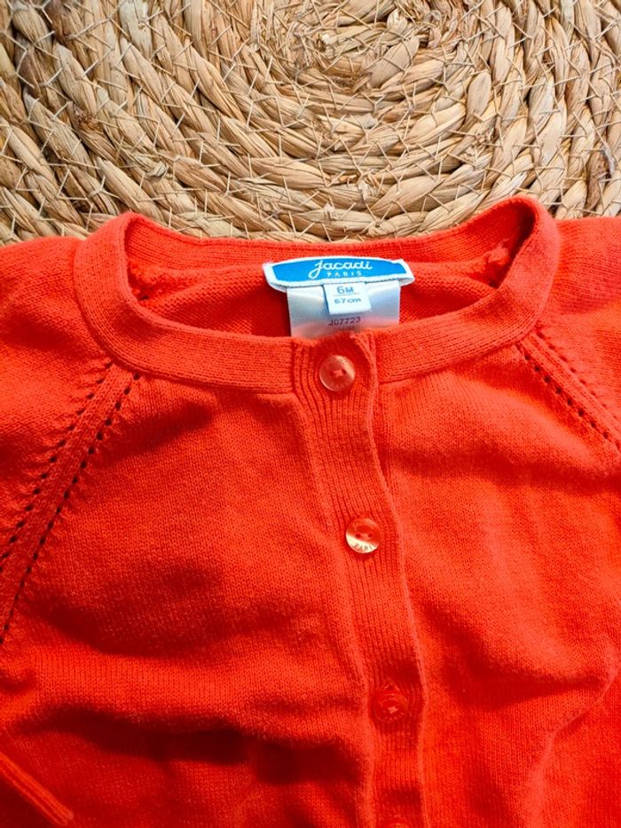 Cardigan Jacadi 6 mois - photo numéro 3