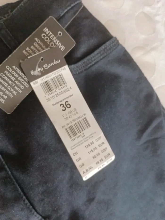 Pantalon jeans femme Betty Barclay taille 36 coupe perfect body neuf - photo numéro 6