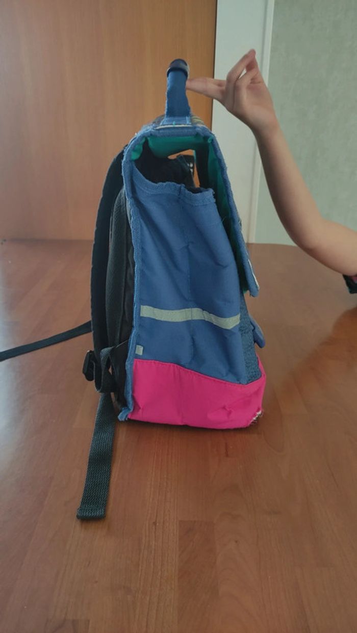Cartable bleu histoire de filles - photo numéro 6