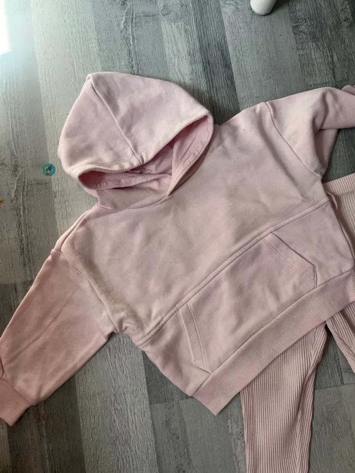 Ensemble rose Primark 12-18 mois bébé fille - photo numéro 3