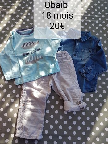 Ensemble printemps t-shirt chemise pantalon