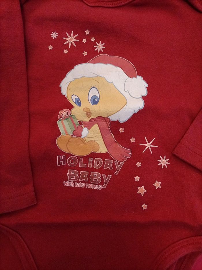 Bodie de Noël manches longues 23 mois - photo numéro 2