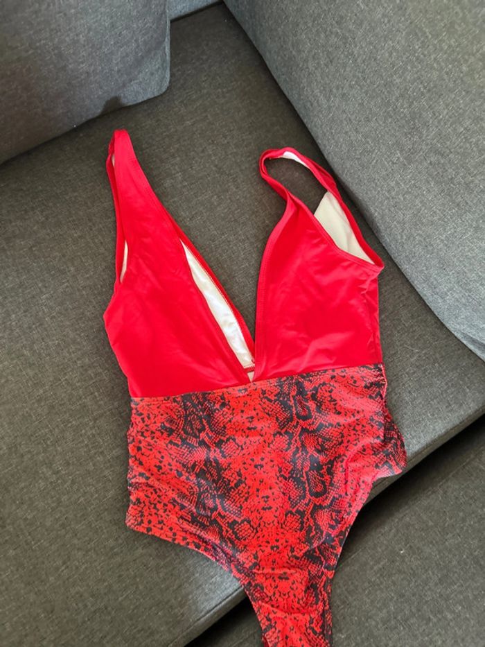 Maillot 1 pièce effet serpent - photo numéro 2