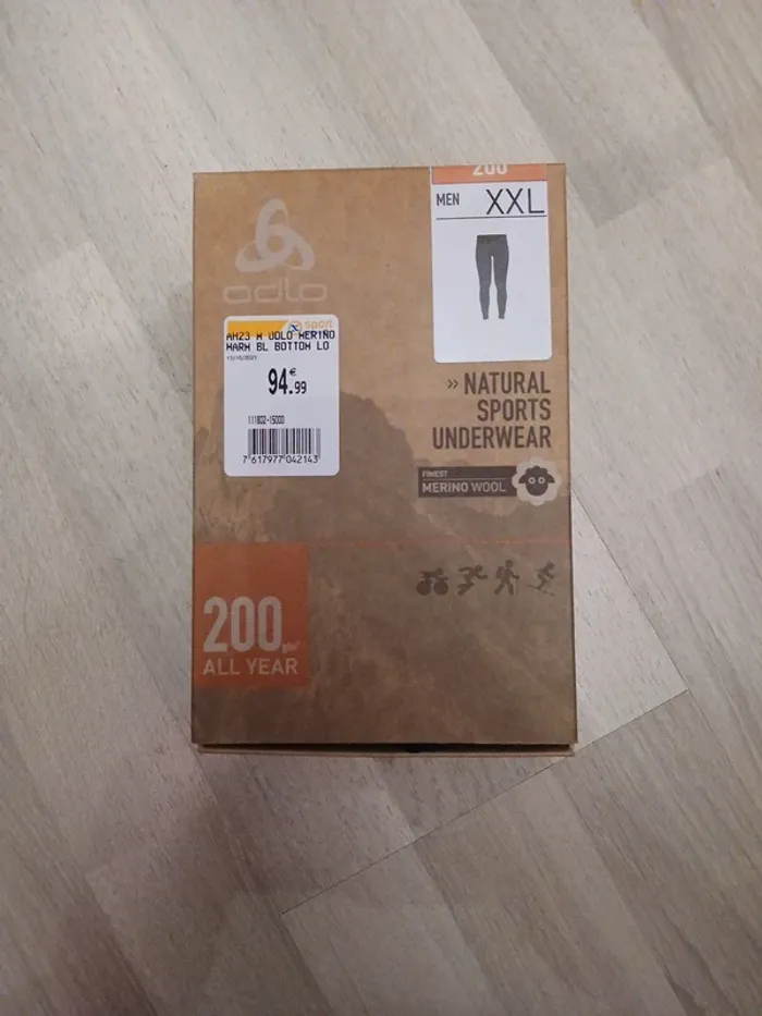 leggings thermique homme XXL