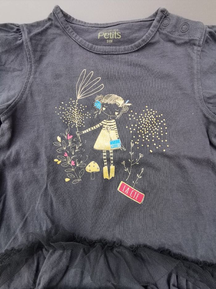 Tee-shirt ML 2 ans fille la compagnie des petits - photo numéro 2