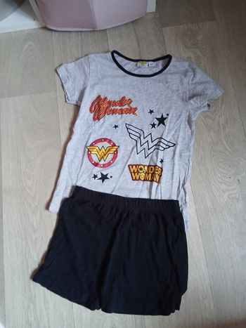 Pyjama fille 10 ans wonder woman 