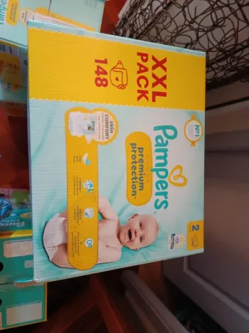 Couches Pampers premium protection taille 2