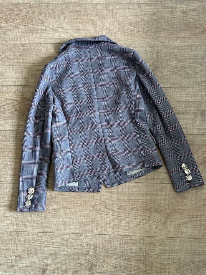 Blazer à carreaux In Vogue taille S jamais porté - photo numéro 9