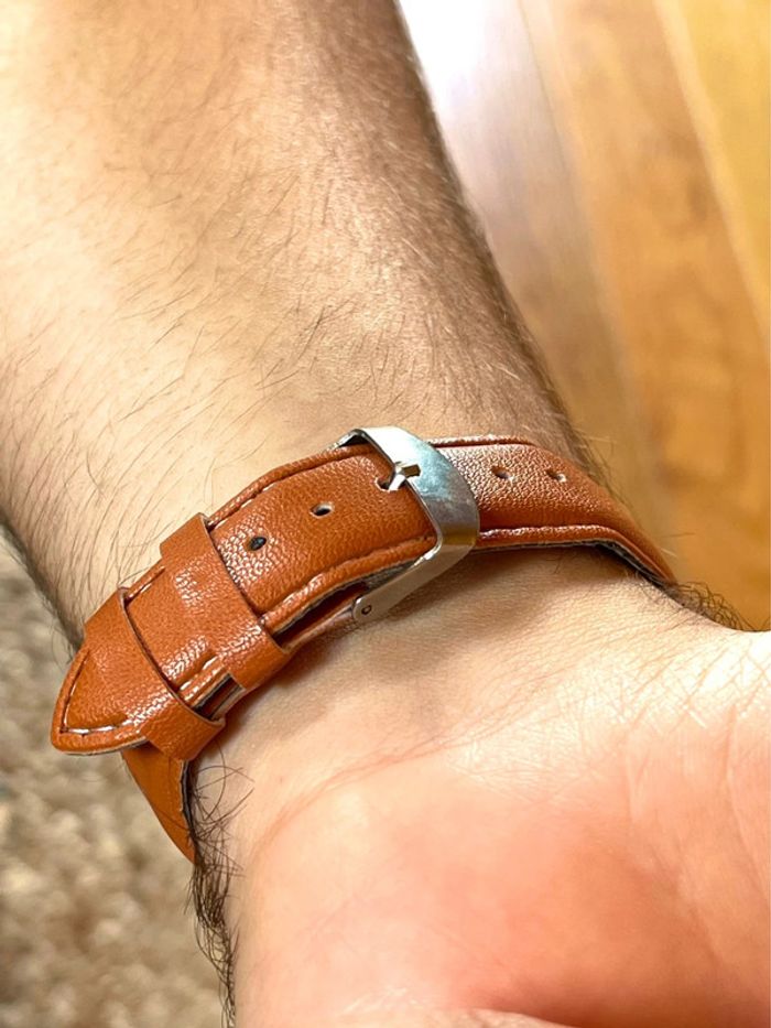 Sublime montre quartz marron neuve - photo numéro 5