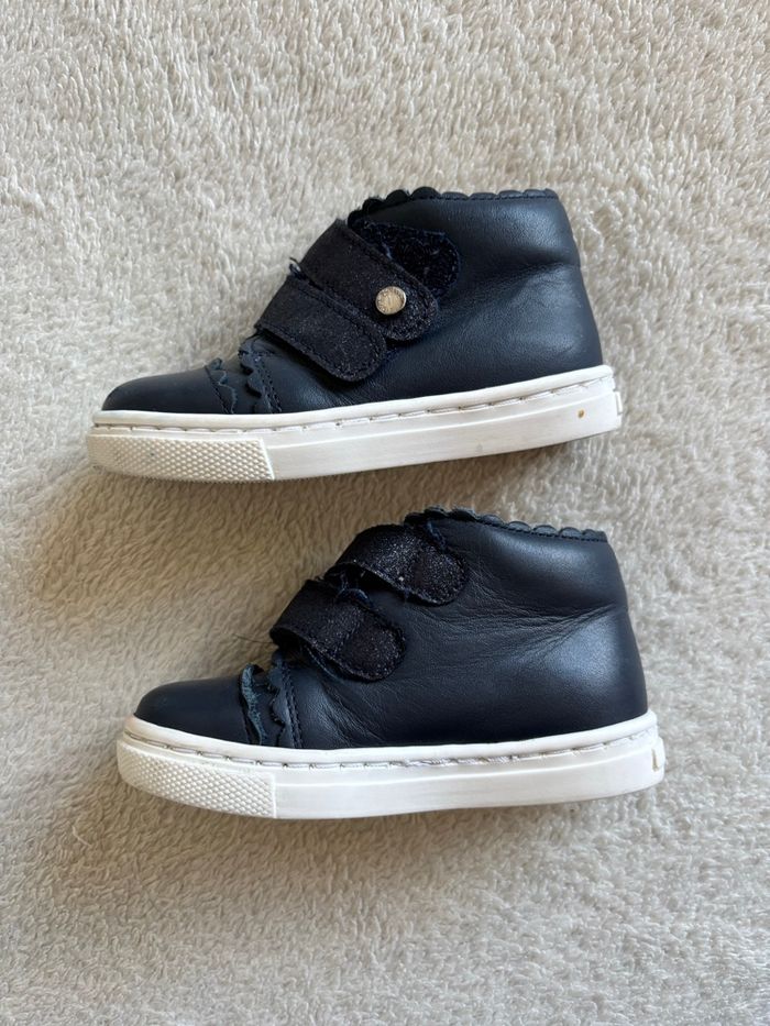 Bottines marines jacadi taille 21 - photo numéro 3