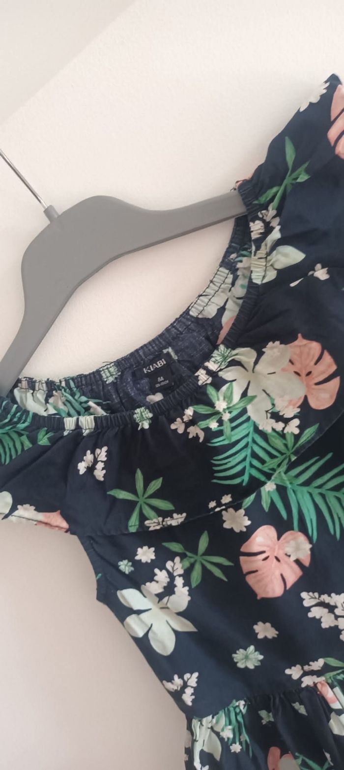 Robe motif tropical - Taille 8 ans - photo numéro 2