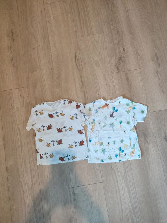 Lot 2 t shirt 3-4 ans