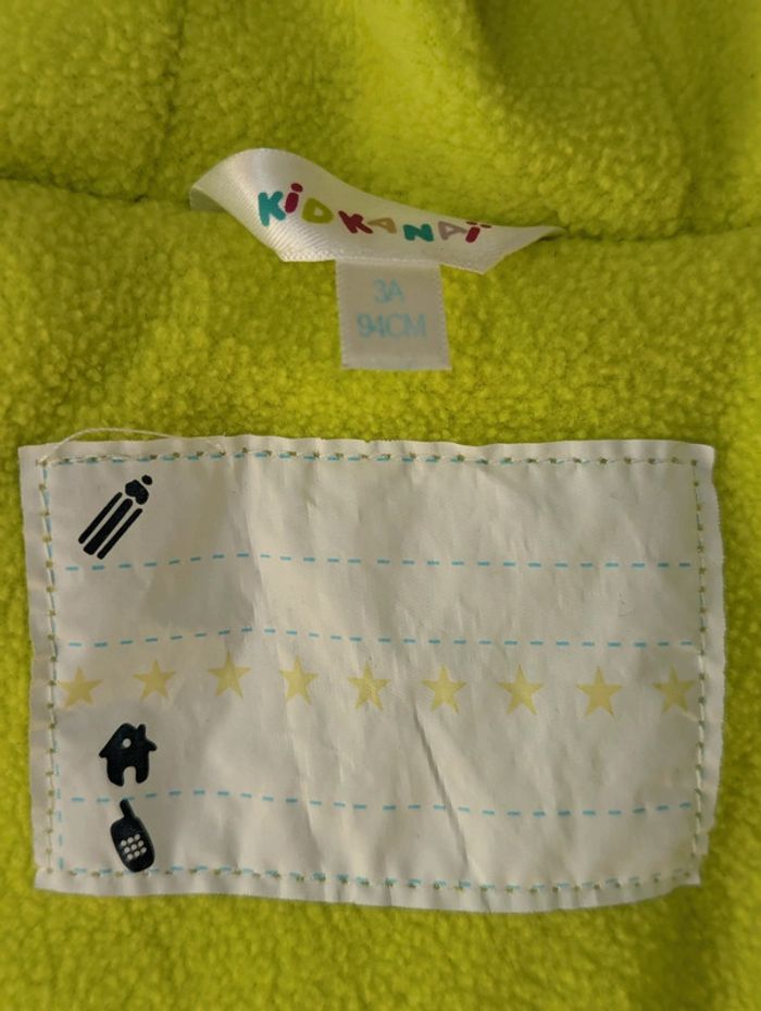 Doudoune à carreaux grise Kid Kanai – Taille 3 ans / 94 cm - photo numéro 8