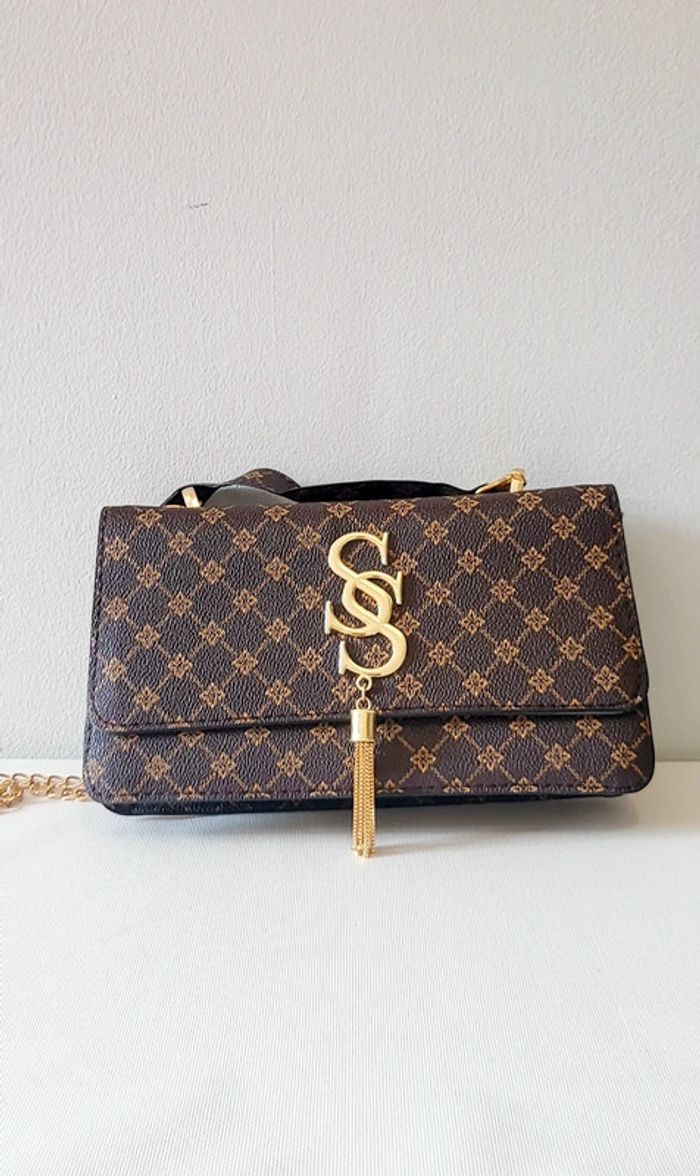 Sac à main élégant imprimé