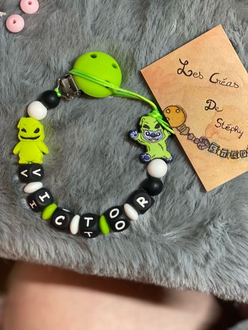 Attache tétine l’étrange Noël de monsieur jack