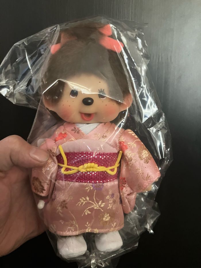 Monchhichi - Sekiguchi - Fille en Kimono Traditionnel - Neuf - 18 cm - photo numéro 6