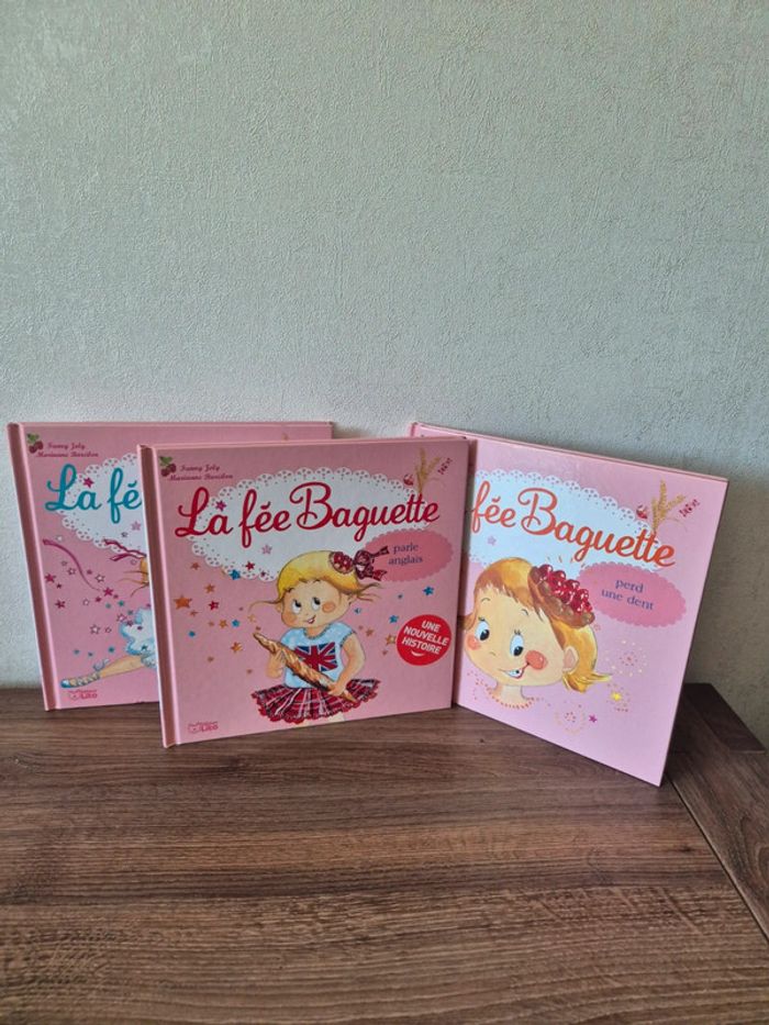 Lot de 3 livres Fée Baguette