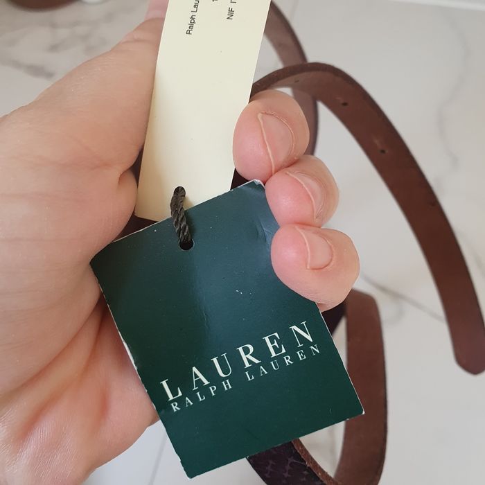 Ceinture en cuir femme Ralph Lauren XL - photo numéro 5