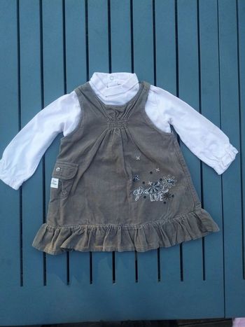 Robe en velours 18 mois