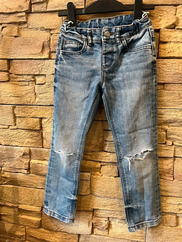 Jean 6 ans taille réglable C&A