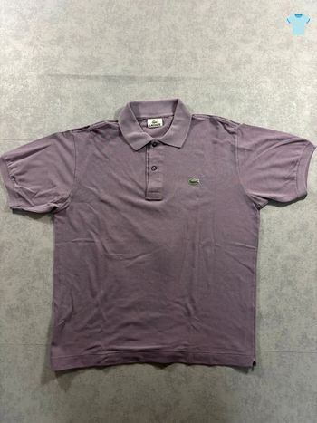 Polo Lacoste Lila Taille 4 = M Neuf