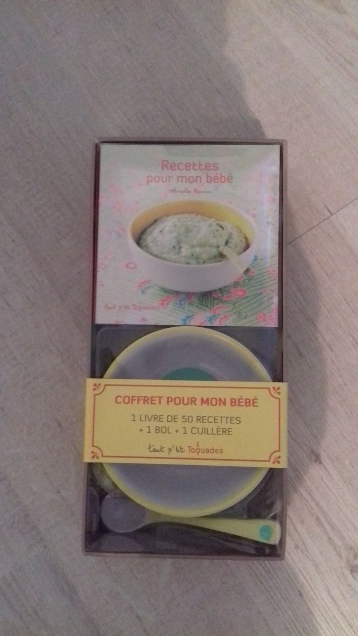 Coffret recettes bébé