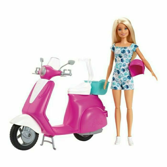 Barbie son scooter et accessoires - photo numéro 2