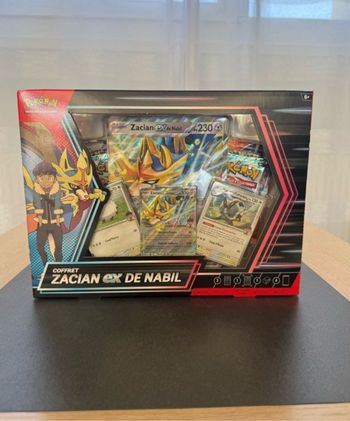 Pokémon Coffret Zacian Ex de Nabil en français EV09 Neuf