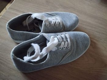 Baskets en toile ideal 