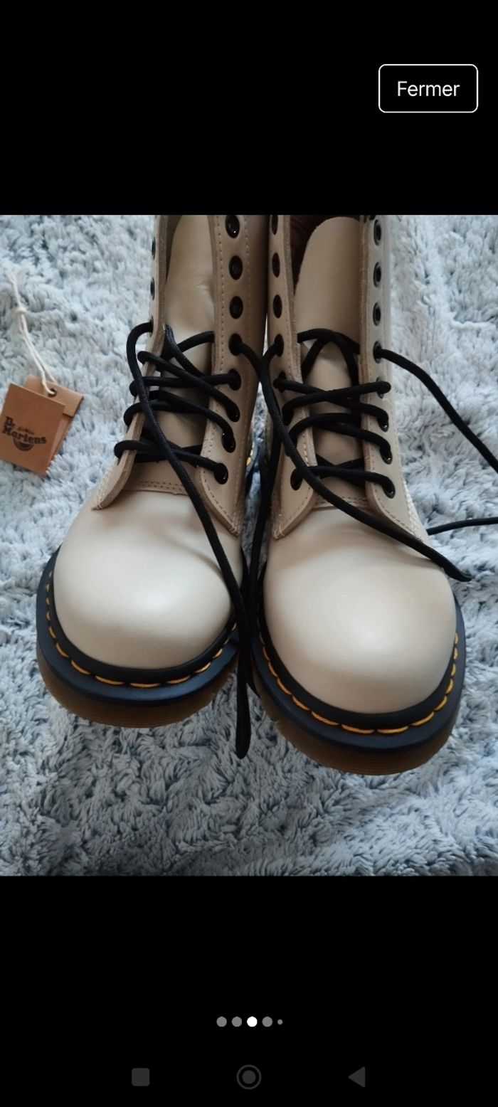 Boots 1460 Doc Martens 37 femme - photo numéro 3