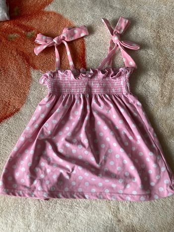 Robe de Bain rose à pois 18 mois / maillot de bain