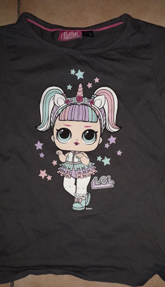 Tee-shirt 6/8ans fille - photo numéro 2