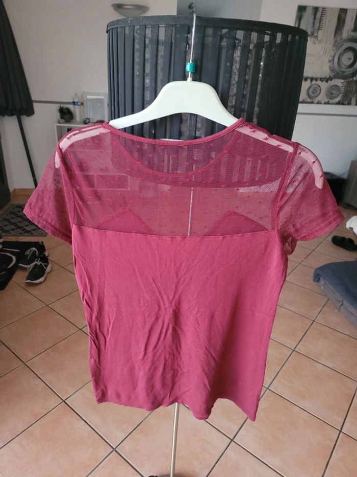 Tee shirt dentelle - photo numéro 3