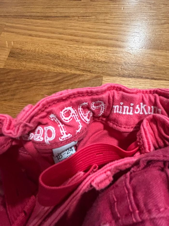 Lot 2 pantalons Gap 24 mois fille - photo numéro 3