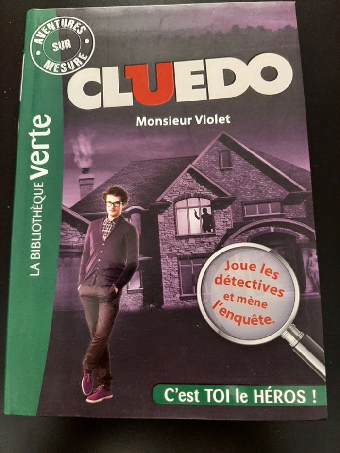 Livre Aventures sur Mesure Cluedo 05 - Monsieur Violet