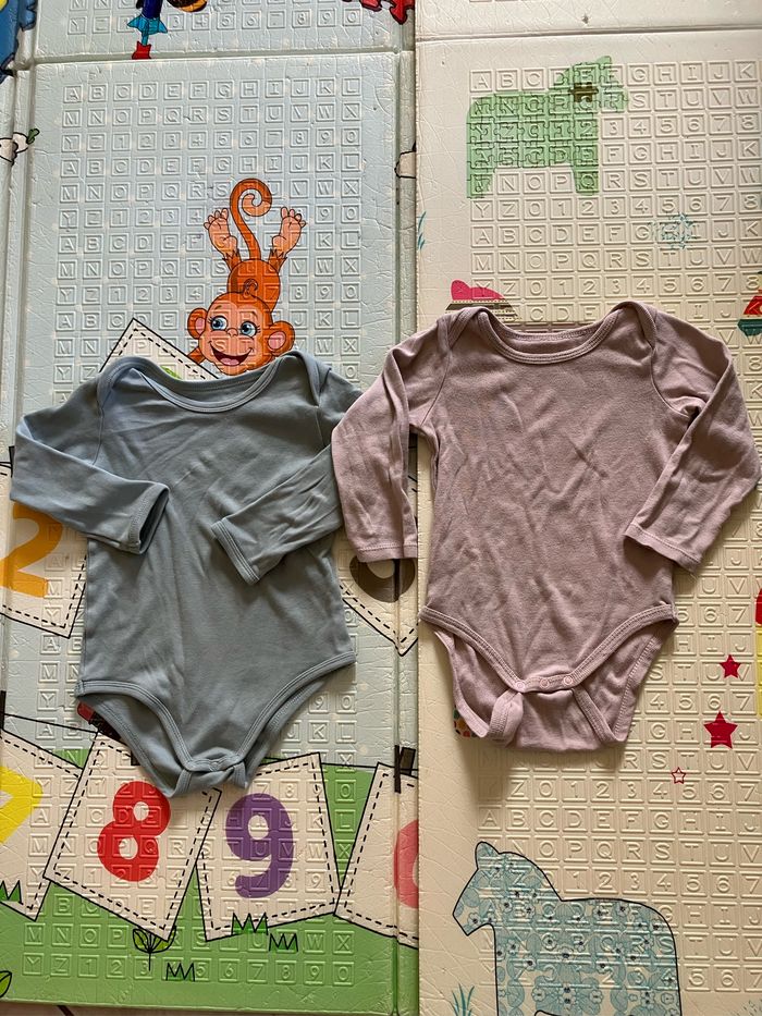 Vend lot de 2 bodys taille 24 mois - photo numéro 2