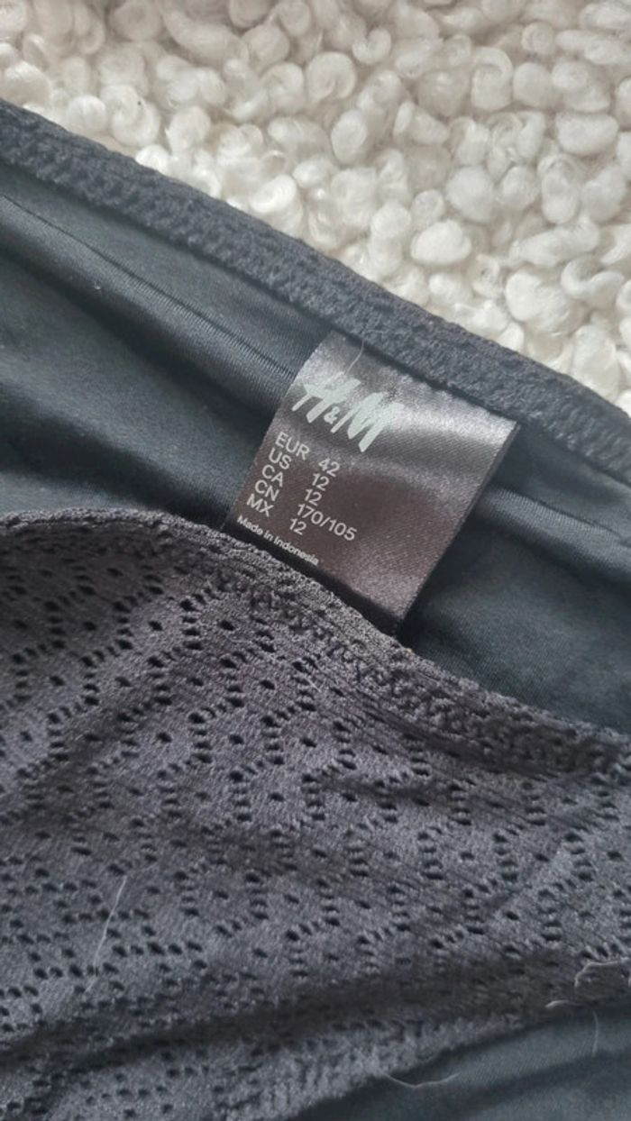 Maillot de bain 2 pièces H&M noir 42  80D - photo numéro 6