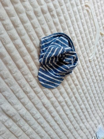 Casquette bébé garçon 6/12mois 🩵🤍