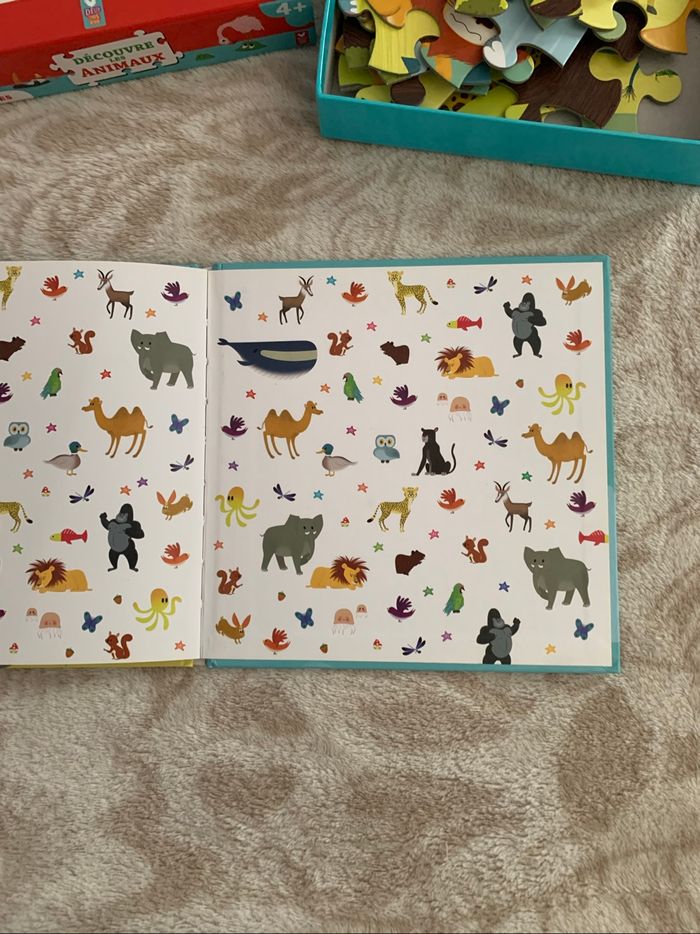 Puzzle et livres animaux - photo numéro 7