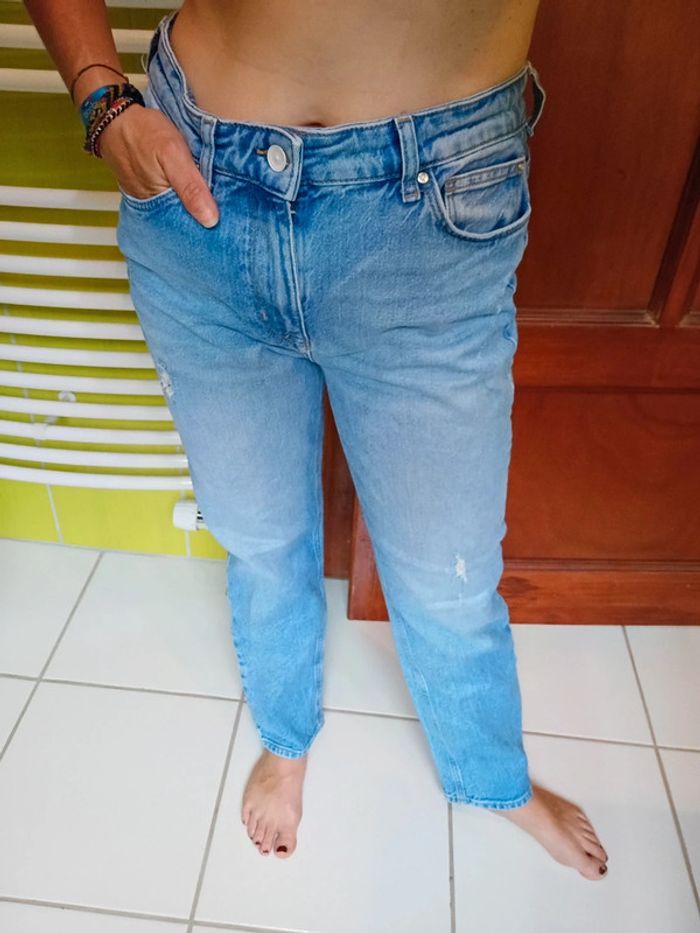 Jeans femme bleu Only - photo numéro 2