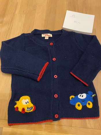 Gilet à boutons ~ 12 mois