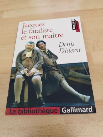 Jacques le fataliste et son maître

&

texte dossier

Denis Diderot