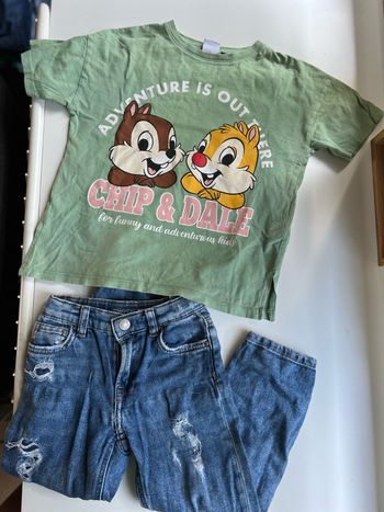 Ensemble Zara pantalon + t-shirt taille 116