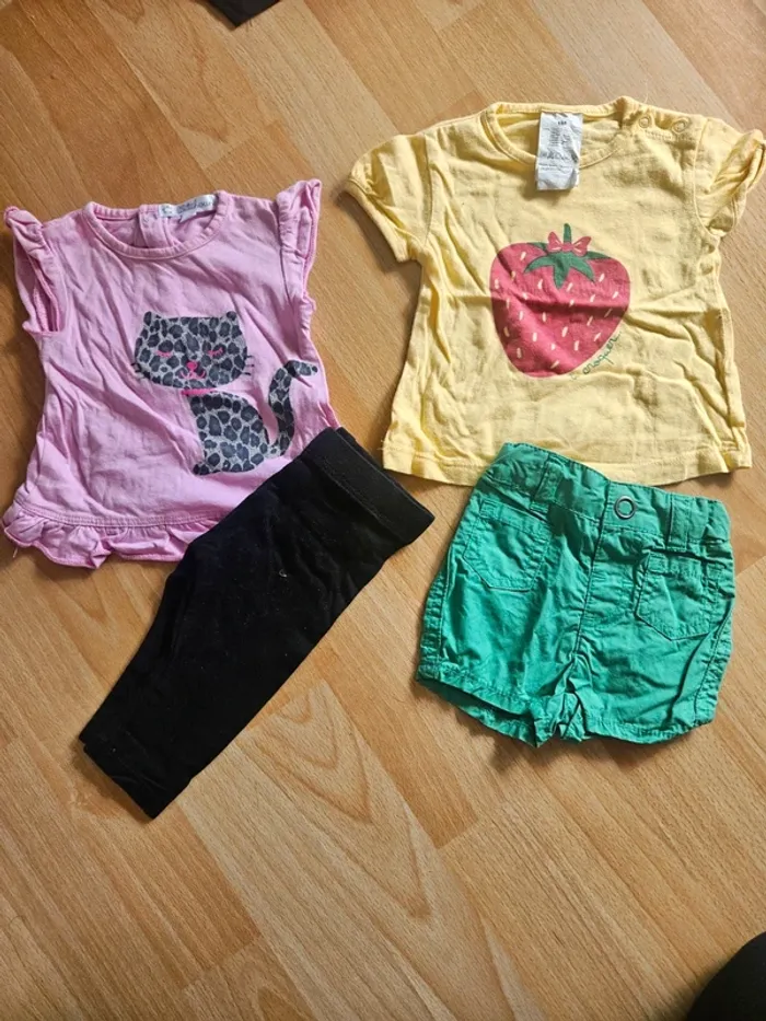 Lot vêtements fille