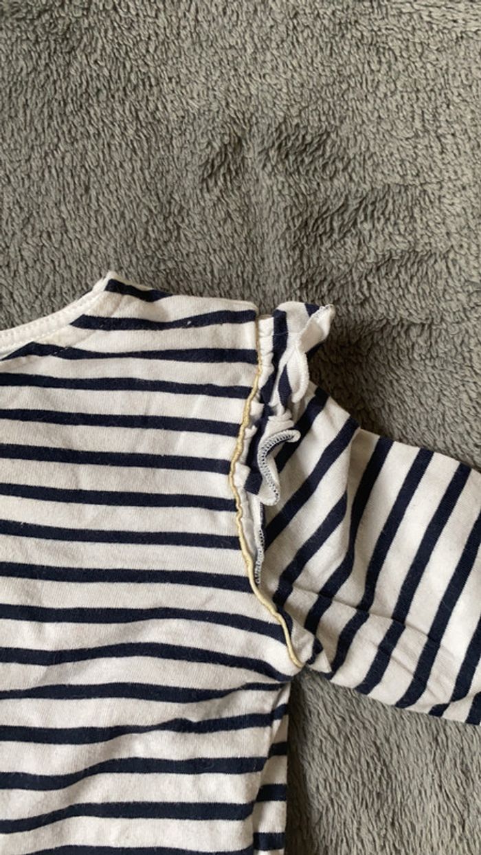 Joli tee shirt manches longues à rayures - photo numéro 2