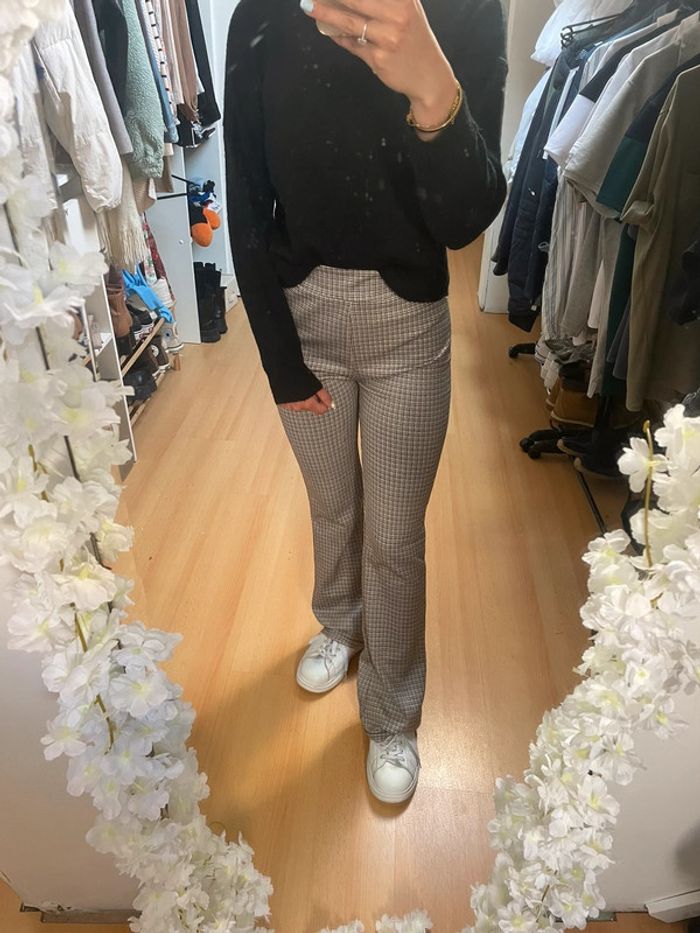 Pantalon taille haute