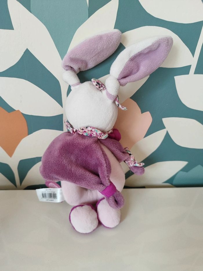 Doudou hochet cerise le lapin doudou et compagnie - photo numéro 2