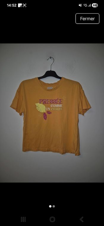 Tee-shirt Cache cache 