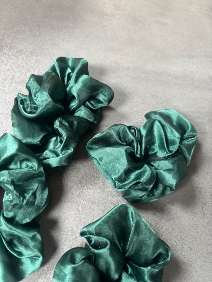 Lot de 4 chouchous vert - photo numéro 2