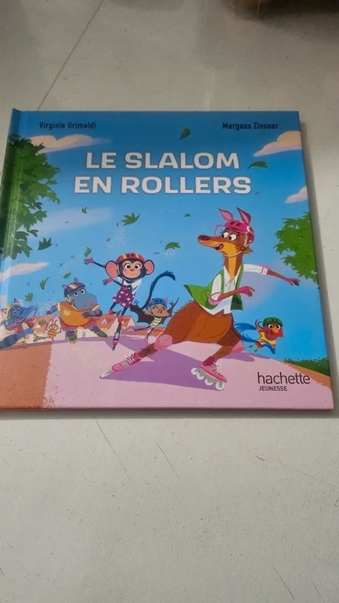 Livre le slalom en rollers